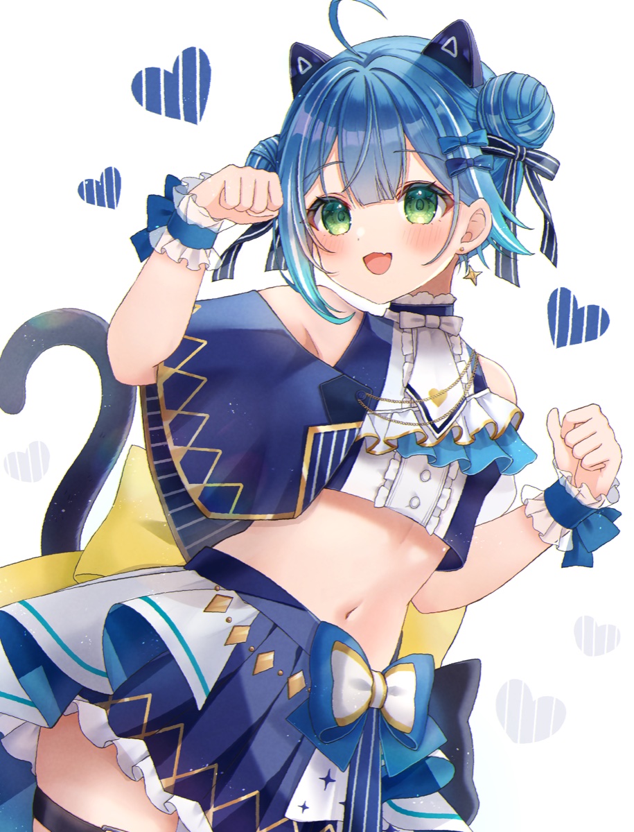 猫ポーズの猫音みるキービジュアル